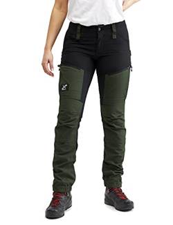 RevolutionRace Damen RVRC GP Pro Pants, Hose zum Wandern und für viele Outdoor-Aktivitäten, Forest Green, XS von RevolutionRace