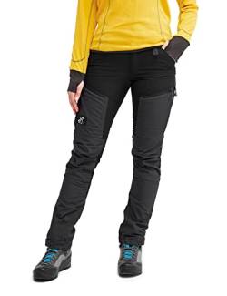 RevolutionRace Damen RVRC GP Pro Pants, Hose zum Wandern und für viele Outdoor-Aktivitäten, Jet Black, XL von RevolutionRace