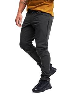 RevolutionRace Herren Explorer Outdoor Jeans, Outdoorhose perfekt für den Alltag und alle Outdoor-Aktivitäten, Anthracite, XL von RevolutionRace