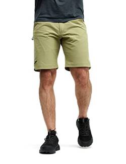 RevolutionRace Herren Hike & Dive Shorts, Hybrid Wandershorts und Badeshorts für alle Outdoor-Aktivitäten, Aloe, M von RevolutionRace