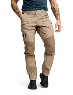 RevolutionRace Herren Nordwand Pro Pants, Hose zum Wandern und für viele Outdoor-Aktivitäten, Brindle/Chocolate Chip, XXL von RevolutionRace