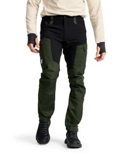 RevolutionRace Herren RVRC GP Pants, Hose zum Wandern und für viele Outdoor-Aktivitäten, Forest Green, L von RevolutionRace