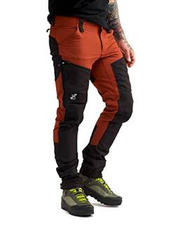 RevolutionRace Herren RVRC GP Pro Pants, Hose zum Wandern und für viele Outdoor-Aktivitäten, Rusty Orange, M von RevolutionRace