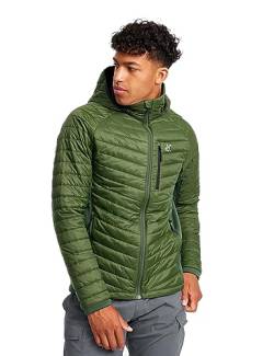 RevolutionRace Radical Insulate Jacket für Herren, Leichte und isolierende Jacke für den täglichen Gebrauch und alle Outdoor-Aktivitäten, Black Forest, L von RevolutionRace