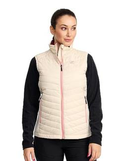 RevolutionRace Radical Insulate Vest für Damen, Leichte und isolierende Weste für den täglichen Gebrauch und alle Outdoor-Aktivitäten, Oatmeal, L von RevolutionRace