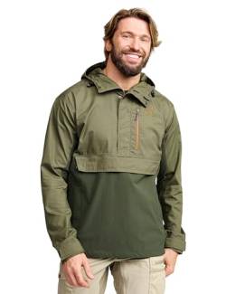 RevolutionRace Rambler Lightweight Anorak für Herren, Übergangsjacke, Leichte Outdoor Herren-Jacken, Kalamata/Deep Depths, L von RevolutionRace