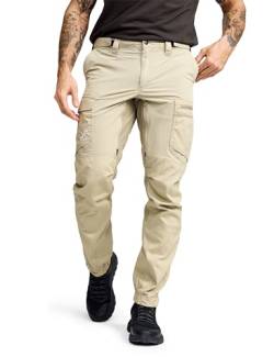 RevolutionRace Rambler Lightweight Pro Pants für Herren, Leichte Outdoor-Hose und Wanderhose für Herren, Aluminium, XL von RevolutionRace