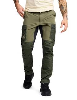 RevolutionRace Rambler Lightweight Pro Pants für Herren, Leichte Outdoor-Hose und Wanderhose für Herren, Kalamata, L von RevolutionRace