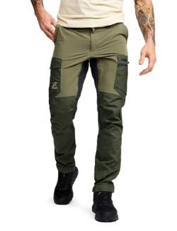 RevolutionRace Rambler Lightweight Pro Pants für Herren, Leichte Outdoor-Hose und Wanderhose für Herren, Kalamata, M von RevolutionRace