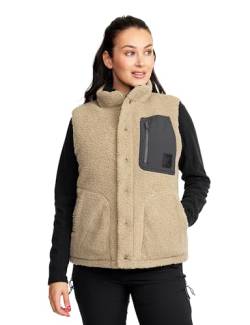 RevolutionRace Rollick Reversible Vest für Damen, 2-in-1-Wendeweste für den täglichen Gebrauch und alle Outdoor-Aktivitäten, Lark, L von RevolutionRace