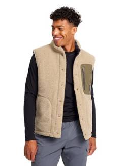 RevolutionRace Rollick Reversible Vest für Herren, 2-in-1-Wendeweste für den täglichen Gebrauch und alle Outdoor-Aktivitäten, Grape Leaf, M von RevolutionRace