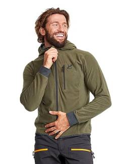 RevolutionRace Trekker Hoodie für Herren, perfekt für Wanderungen und Outdoor-Abenteuer, Kalamata, XL von RevolutionRace