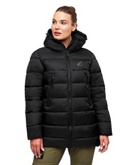 RevolutionRace Warme und Bequeme Mongoose Jacke für Damen, isolierte Jacke für alle Outdoor-Aktivitäten, Black, M von RevolutionRace