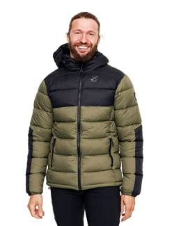 RevolutionRace Warme und Bequeme Mongoose Jacke für Herren, isolierte Jacke für alle Outdoor-Aktivitäten, Burnt Olive, S von RevolutionRace