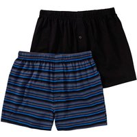 Herren-Boxershorts mit Ringelmuster, 2er-Pack von Reward