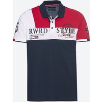 Herren-Poloshirt mit Kontrast-Design von Reward