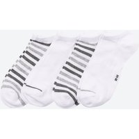 Herren-Sneaker-Socken in Streifen-Design, 4er-Pack von Reward