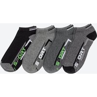 Herren-Sport-Sneaker-Socken, 4er-Pack von Reward