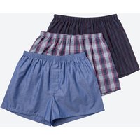 Herren-Webboxershorts, 3er-Pack von Reward