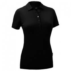 Rewoolution - Women's Mirth - Polo-Shirt Gr XS schwarz von Rewoolution