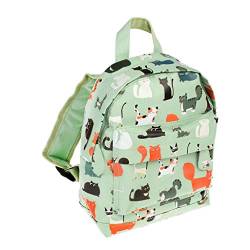 Rex London Mini-Rucksack mit Katzen-Design, Katzendesign, Small von Rex London