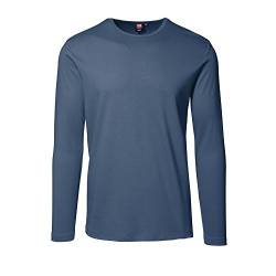 ID Herren Interlock T-Shirt langarm (M, indigo) von Rex & Holm