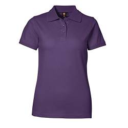 ID Identity Damen PIQUE POLOSHIRT | STRETCH 0527 (L, lila) von Rex & Holm