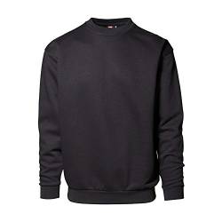 Klassisches Herren Sweatshirt von ID (L, Schwarz) von Rex & Holm