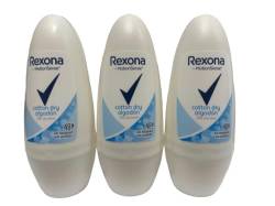 3 x Rexona Women Deo Roll-on "Cotton Ultra Dry" Motion sense - 50 ml von Rexona