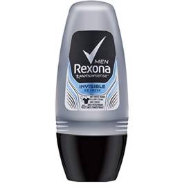 6 x REXONA Deo Roll-on Men "Invisible Ice Fresh" Motion sense - 50 ml von Rexona