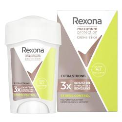 Rexona Deo Creme Stress Control Anti Transpirant mit 3x Schutz bei Stress, Hitze & Bewegung 45 ml von Rexona