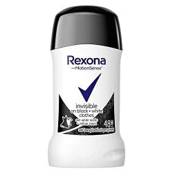 Rexona Deodorant Stick 40 ml Invisible Schwarz & White Diamond von Rexona