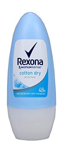 Rexona Women Deo Roll-on Cotton Dry Body Responsive, 3er Pack (3 x 50 ml) von Rexona
