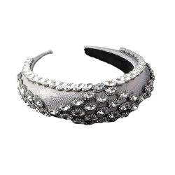 Rfmfkkg Frauen Böhmische Blume Stirnband Schwamm Kristall Strass Haarband Hochzeit Party Zubehör 3 von Rfmfkkg