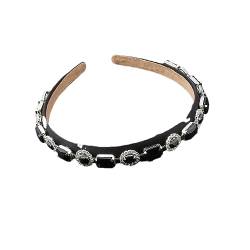 Rfmfkkg Frauen Vintage Kristall Haarband Glänzend Strass Barock Haarschmuck Stirnband 8 von Rfmfkkg