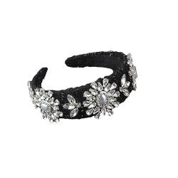 Rfmfkkg Vintage Barock Damen Haarschmuck Perlen Stirnband Full Pearl Stirnband Braut Kopfbedeckung Hochzeit 3 Haarbänder von Rfmfkkg