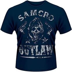 Samcro 'Outlaw' Men T-Shirt Blue XL von Rhett