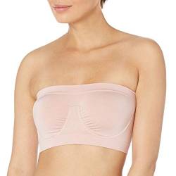 Rhonda Shear Damen Angel Seamless Underwire Bandeau BH, Dusty Rose, small von Rhonda Shear