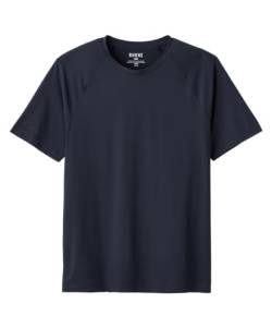 Rhone Reign Herren Workout-Shirts, geruchshemmend, schnell trocknend, für Herren, Schwarz, Mittel von Rhone