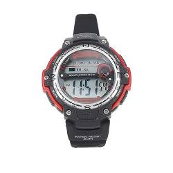 RiToEasysports Sportuhr, Multifunktions-Digitaluhr, 68 MAh, Leuchtend, WR50M, Digitaluhren, wasserdichte Uhr für Herren und Jungen (Rot) von RiToEasysports