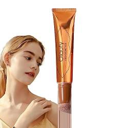 Highlighter Beauty Wand - Cremiges Konturstift-Make-up,Beauty Wand, Bronzer-Stick mit weichem Kissen-Applikator für Mädchen und Frauen, Gesichts-Make-up-Stick Rianpesn von Rianpesn