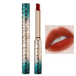 Matter Lippenstift, Samt-Antihaft-Lippenstift mit hoher Farbwiedergabe, Lippen-Make-up, einfach zu färben, wasserfest, Geschenk für ihren Party-Dating-Auftritt Rianpesn von Rianpesn