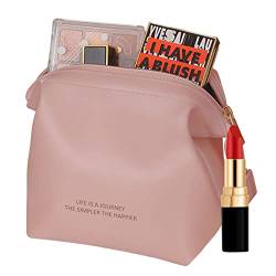 Reise-Kosmetiktasche | Multifunktions-Make-up-Taschen mit großer Kapazität | Große Reise-Kulturtasche für Mädchen, Make-up-Tasche, Pinseltaschen, Wiederverwendbare Kulturtasche Rianpesn von Rianpesn