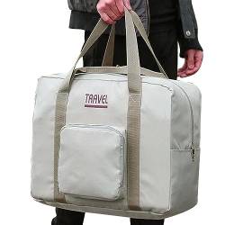 Reisetasche für Damen | Falttaschen-Griff-verstärkter Organizer - Geräumige Kleiderbehälter für Umzug, Sport, Reisen, Camping, Wandern Rianpesn von Rianpesn