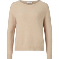 Rich & Royal Strickpullover Damen Strickpullover COZY CREW NECK mit Alpaka (1-tlg) von Rich & Royal