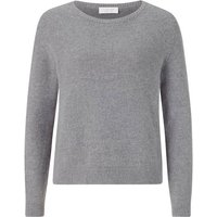 Rich & Royal Strickpullover Damen Strickpullover COZY CREW NECK mit Alpaka (1-tlg) von Rich & Royal