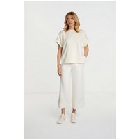 Rich & Royal T-Shirt Peached Shirt, pearl white von Rich & Royal