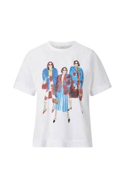 easy fit T-Shirt women print von Rich & Royal