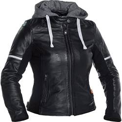 Richa Motorradjacke mit Protektoren Motorrad Jacke Toulon 2 Damen Lederjacke schwarz 38, Chopper/Cruiser, Ganzjährig von Richa