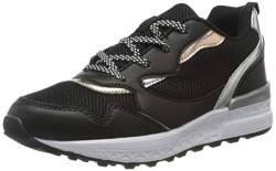 Richter Kinderschuhe Damen Future2 Sneaker, Schwarz (Black/Silver/Bron/Go 9901), 38 EU von Richter